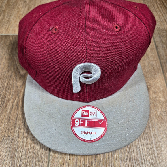 Philadelphia Phillies New Era 9Fifty Hat OS Cooperstown Collection Fitted Snap - Picture 1 of 7